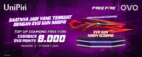 Saatnya Jadi Yang Terkuat dengan Evo Gun M1014 Scorpio – Top Up Pakai OVO Sekarang!